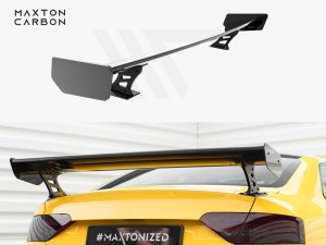 Maxton Carbon Spoiler with External Brackets Uprights Audi A5 Coupe 8T