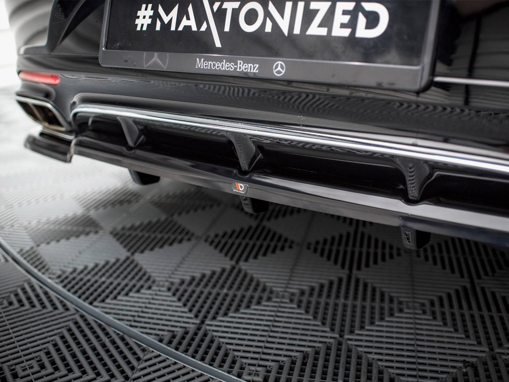 Maxton rear splitter (vertical bars) mercedes-benz s coupe amg-line c217 facelift models 6 Maxton rear splitter (vertical bars) mercedes-benz s coupe amg-line c217 facelift models - image 6