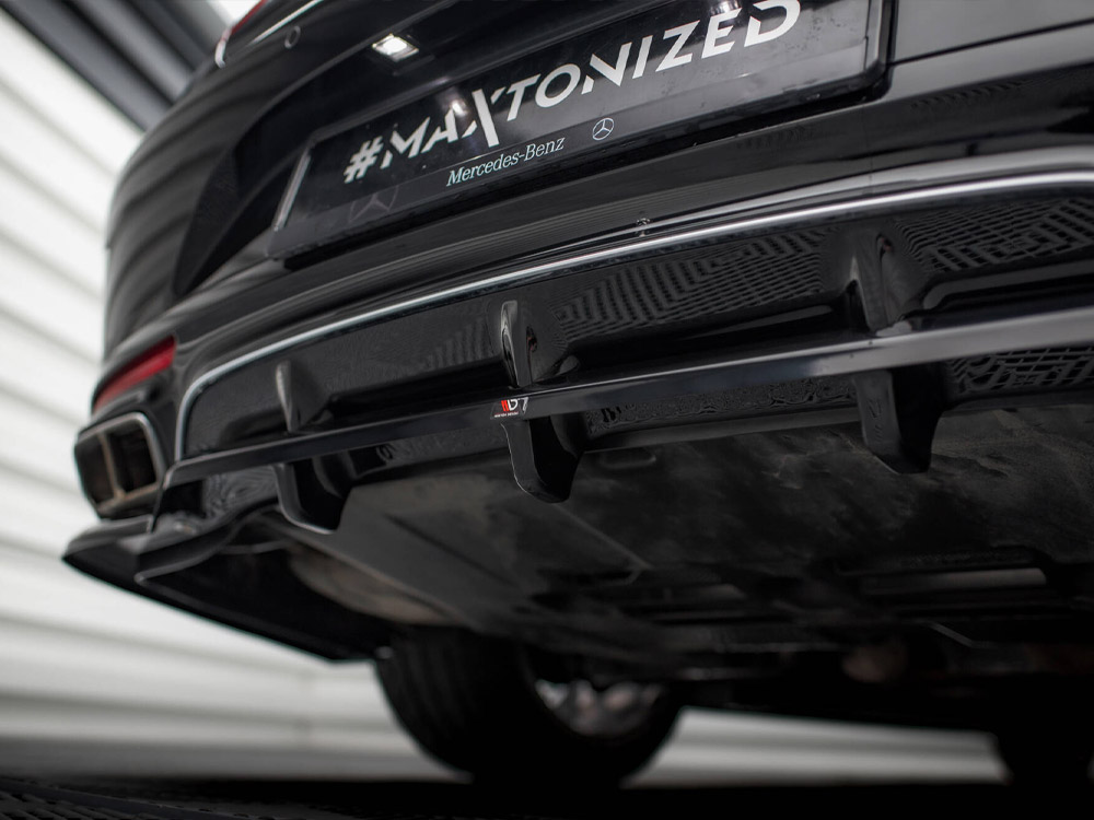 Maxton rear splitter (vertical bars) mercedes-benz s coupe amg-line c217 facelift models 8 Maxton rear splitter (vertical bars) mercedes-benz s coupe amg-line c217 facelift models - image 8