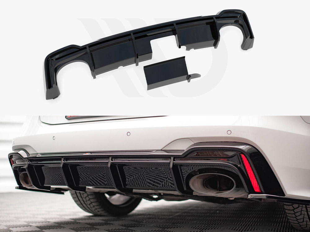 Maxton rear valance audi rs6 c8 / rs7 c8 (version with towbar) 1 Maxton rear valance audi rs6 c8 / rs7 c8 (version with towbar)