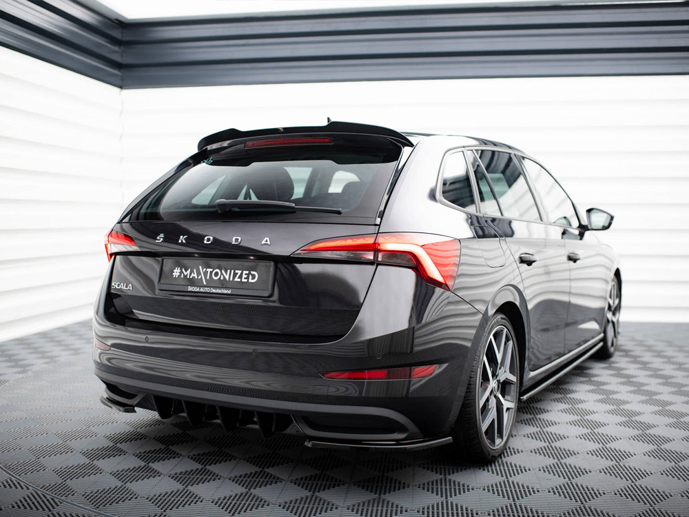 Maxton spoiler cap v2 skoda scala 2 Maxton spoiler cap v2 skoda scala - image 2