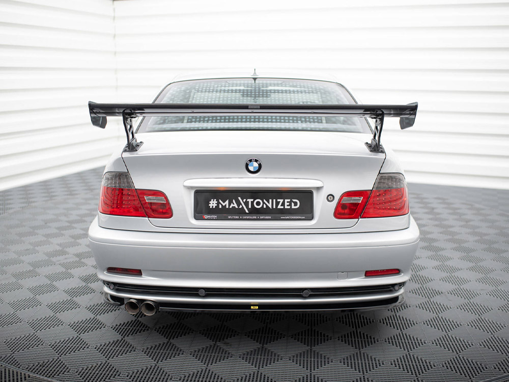 Maxton carbon spoiler with external brackets uprights bmw 3 series coupe (e46) 4 Maxton carbon spoiler with external brackets uprights bmw 3 series coupe (e46) - image 4