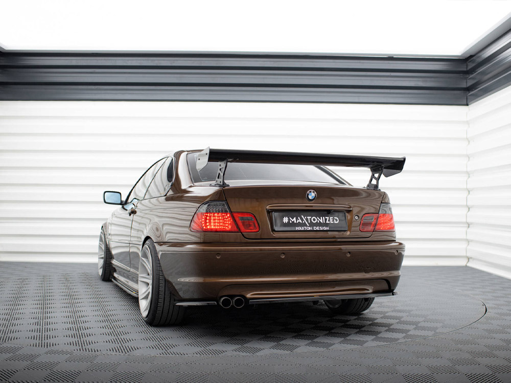 Maxton carbon spoiler with external brackets uprights bmw 3 series coupe (e46) 3 Maxton carbon spoiler with external brackets uprights bmw 3 series coupe (e46) - image 3