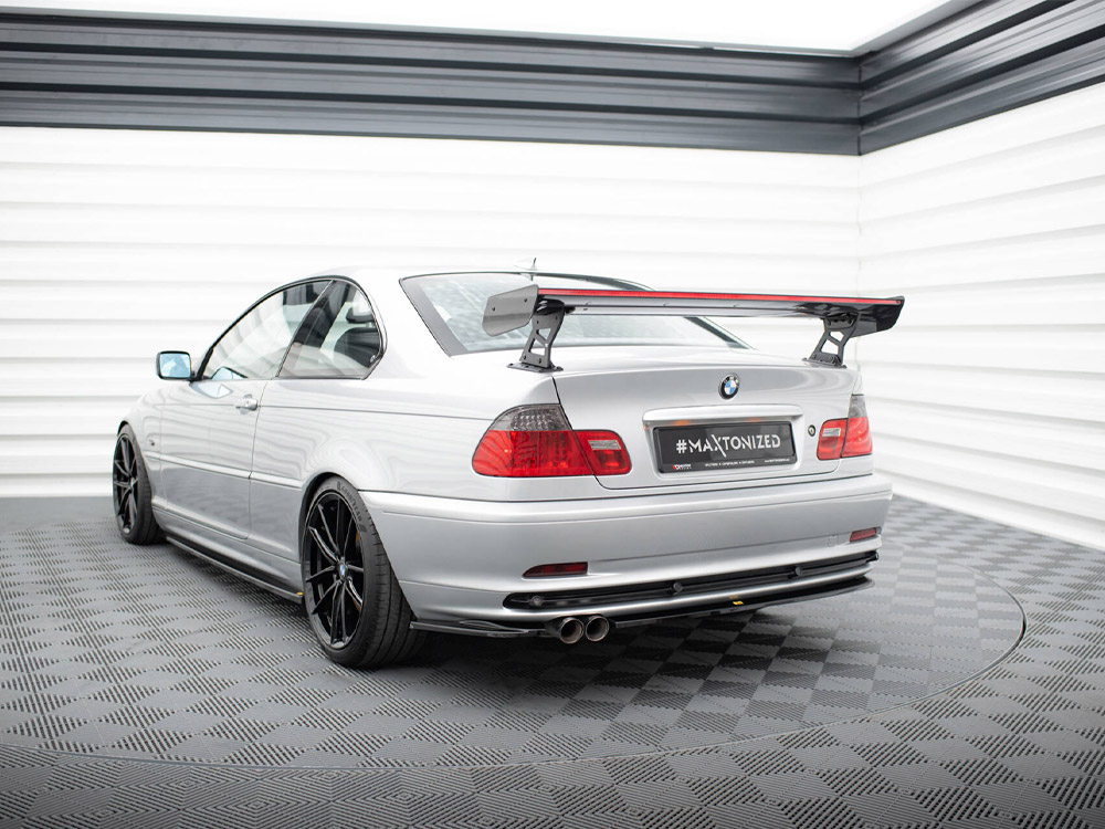 Maxton carbon spoiler with external brackets uprights + led bmw 3 series coupe (e46) 9 Maxton carbon spoiler with external brackets uprights + led bmw 3 series coupe (e46) - image 9