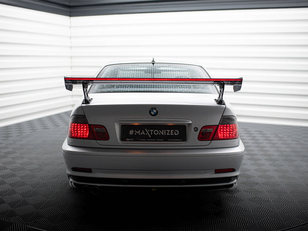 Maxton carbon spoiler with external brackets uprights + led bmw 3 series coupe (e46) 6 Maxton carbon spoiler with external brackets uprights + led bmw 3 series coupe (e46) - image 6