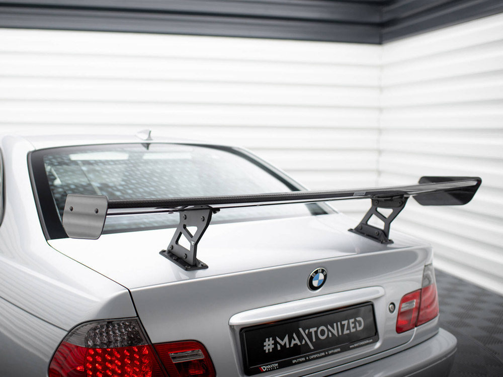 Maxton carbon spoiler with internal brackets uprights bmw 3 series coupe e46 4 Maxton carbon spoiler with internal brackets uprights bmw 3 series coupe e46 - image 4