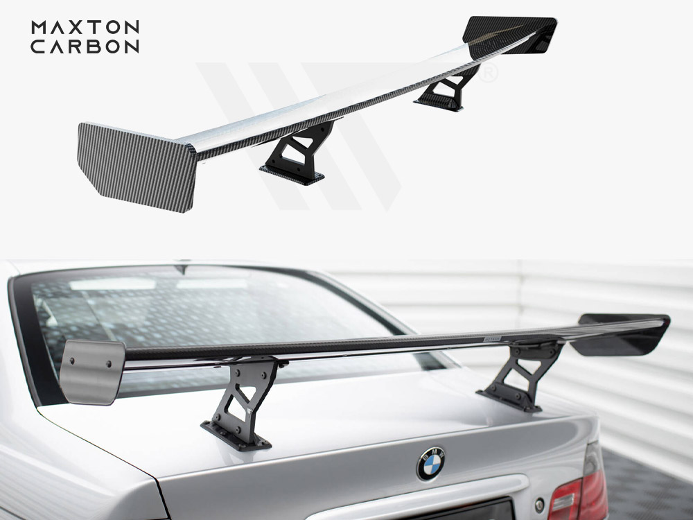 Maxton carbon spoiler with internal brackets uprights bmw 3 series coupe e46 1 Maxton carbon spoiler with internal brackets uprights bmw 3 series coupe e46