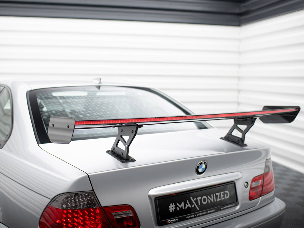 Maxton carbon spoiler with internal brackets uprights + led bmw 3 series coupe (e46) 9 Maxton carbon spoiler with internal brackets uprights + led bmw 3 series coupe (e46) - image 9