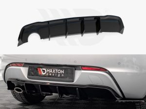 Maxton Rear Valance Opel Astra J GTC OPC-Line (Version with Single Exhaust on One Side)