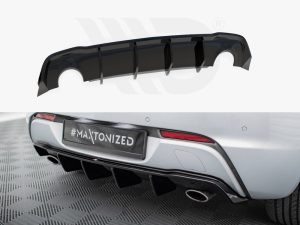 Maxton Rear Valance Opel Astra J GTC OPC-Line (Version with Single Exhausts on Both Sides)