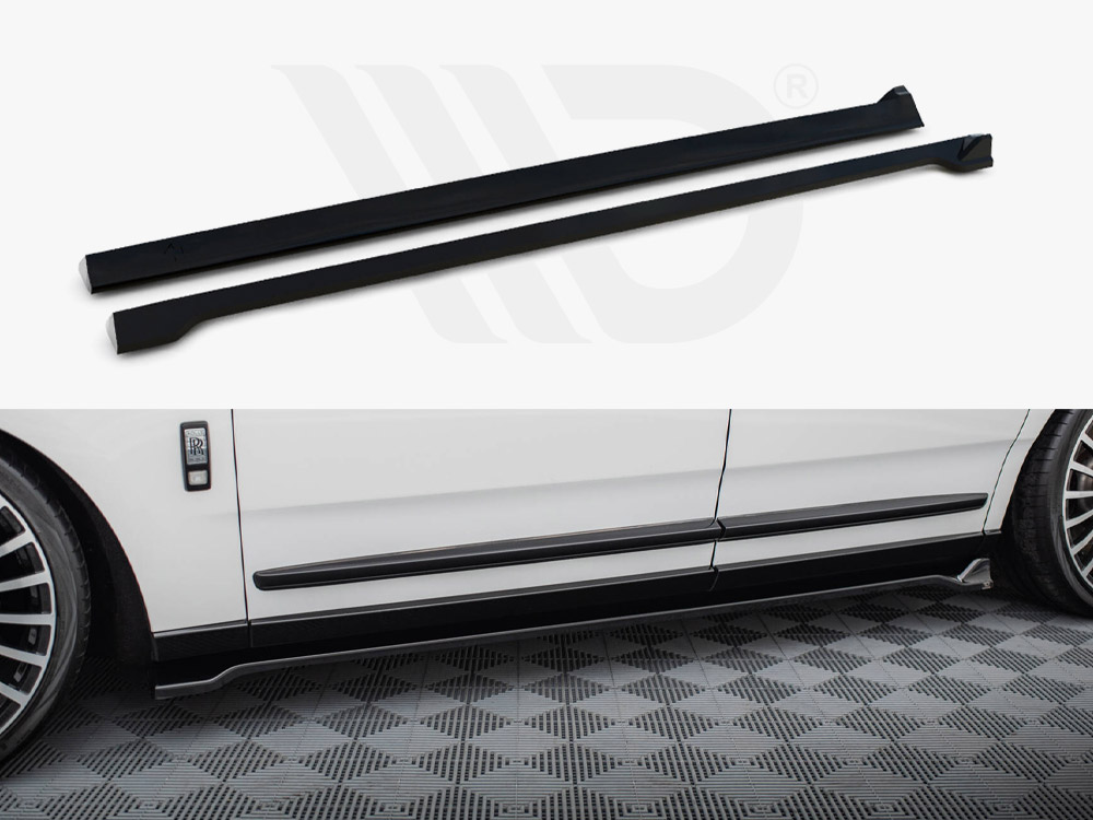 Maxton side skirts diffusers rolls-royce cullinan 1 Maxton side skirts diffusers rolls-royce cullinan