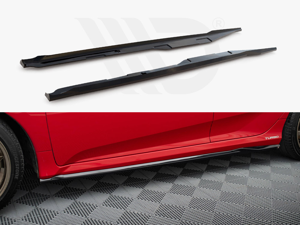 Maxton side skirts diffusers honda civic si mk10 1 Maxton side skirts diffusers honda civic si mk10