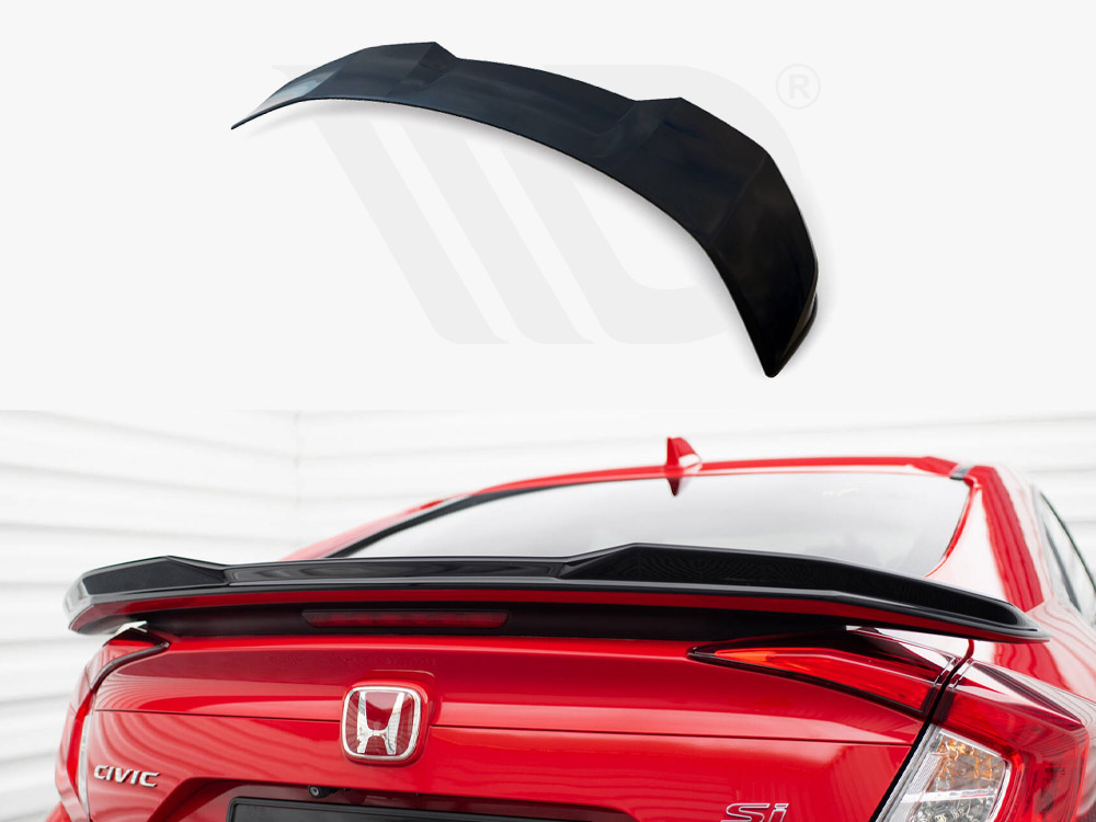Maxton spoiler cap 3d honda civic si mk10 1 Maxton spoiler cap 3d honda civic si mk10