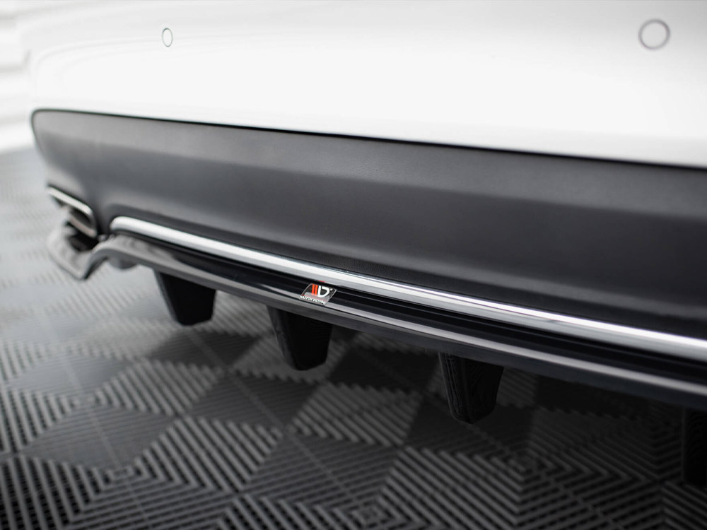 Maxton rear splitter (vertical bars) mercedes-benz cla c117 facelift models 4 Maxton rear splitter (vertical bars) mercedes-benz cla c117 facelift models - image 4