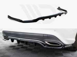 Maxton Rear Splitter (Vertical Bars) Mercedes-Benz CLA C117 Facelift Models