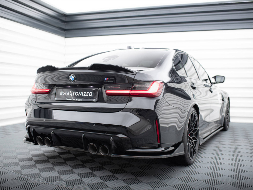 Maxton rear side splitters v4 csl look bmw m3 g80 2 Maxton rear side splitters v4 csl look bmw m3 g80 - image 2
