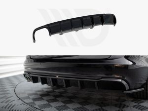Maxton Rear Valance Audi A6 Avant C7 (Single Side Dual Exhaust Version)