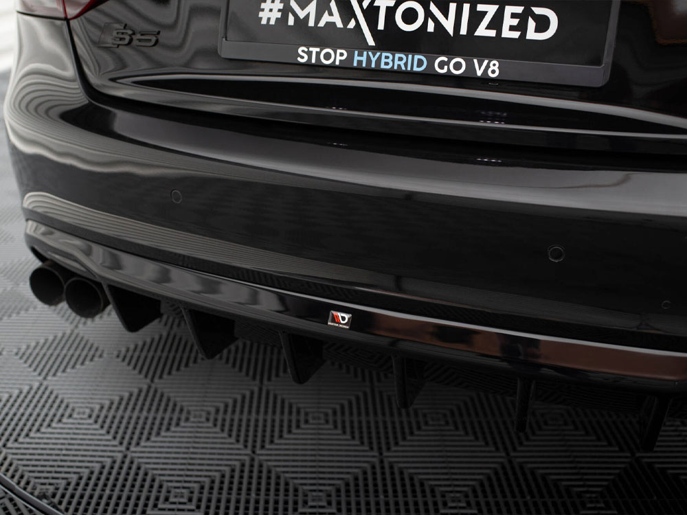 Maxton rear valance audi s5 coupe/cabrio s-line 8t 6 Maxton rear valance audi s5 coupe/cabrio s-line 8t - image 6