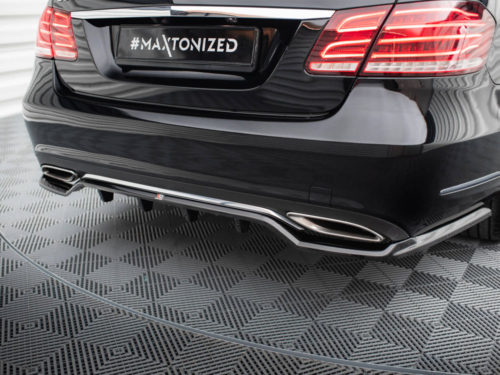 Maxton rear splitter (vertical bars) mercedes-benz e w212 facelift models 3 Maxton rear splitter (vertical bars) mercedes-benz e w212 facelift models - image 3