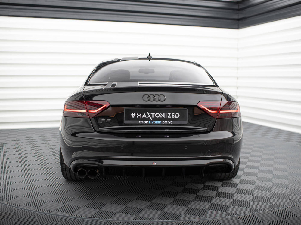 Maxton rear valance audi a5 coupe/cabrio s-line 8t (single side dual exhaust version) 3 Maxton rear valance audi a5 coupe/cabrio s-line 8t (single side dual exhaust version) - image 3