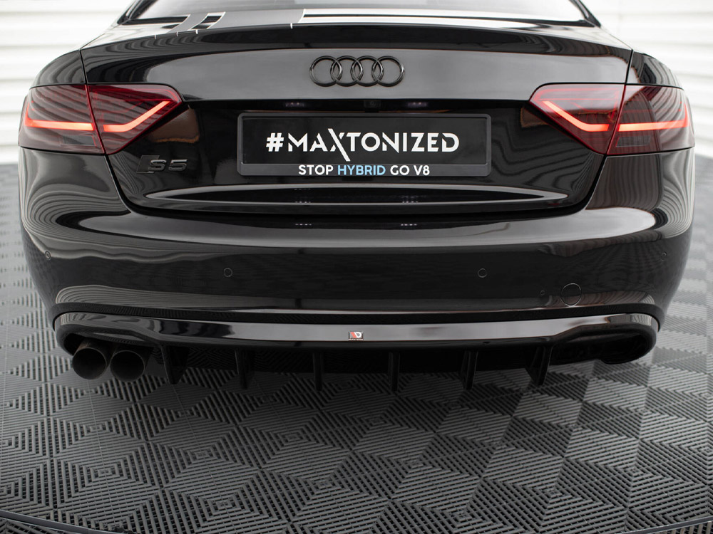 Maxton rear valance audi a5 coupe/cabrio s-line 8t (single side dual exhaust version) 4 Maxton rear valance audi a5 coupe/cabrio s-line 8t (single side dual exhaust version) - image 4