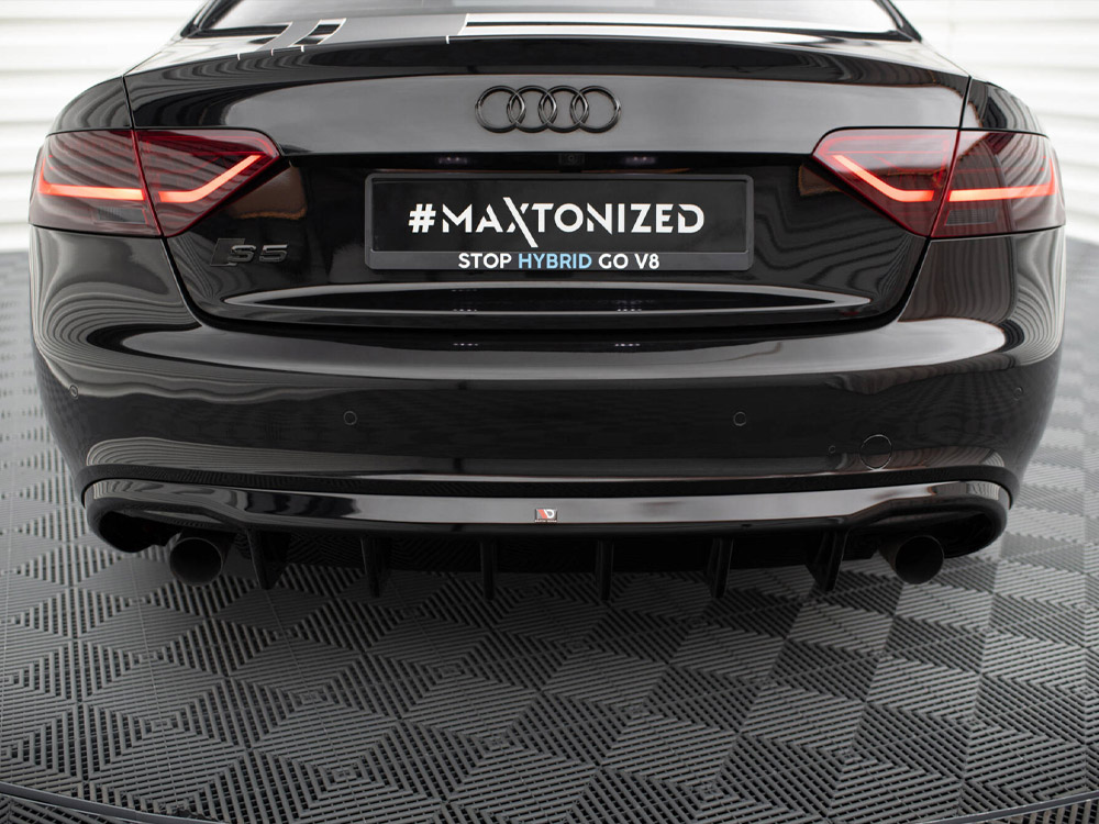 Maxton rear valance audi a5 coupe/cabrio s-line 8t (version with single exhausts on both sides) 3 Maxton rear valance audi a5 coupe/cabrio s-line 8t (version with single exhausts on both sides) - image 3