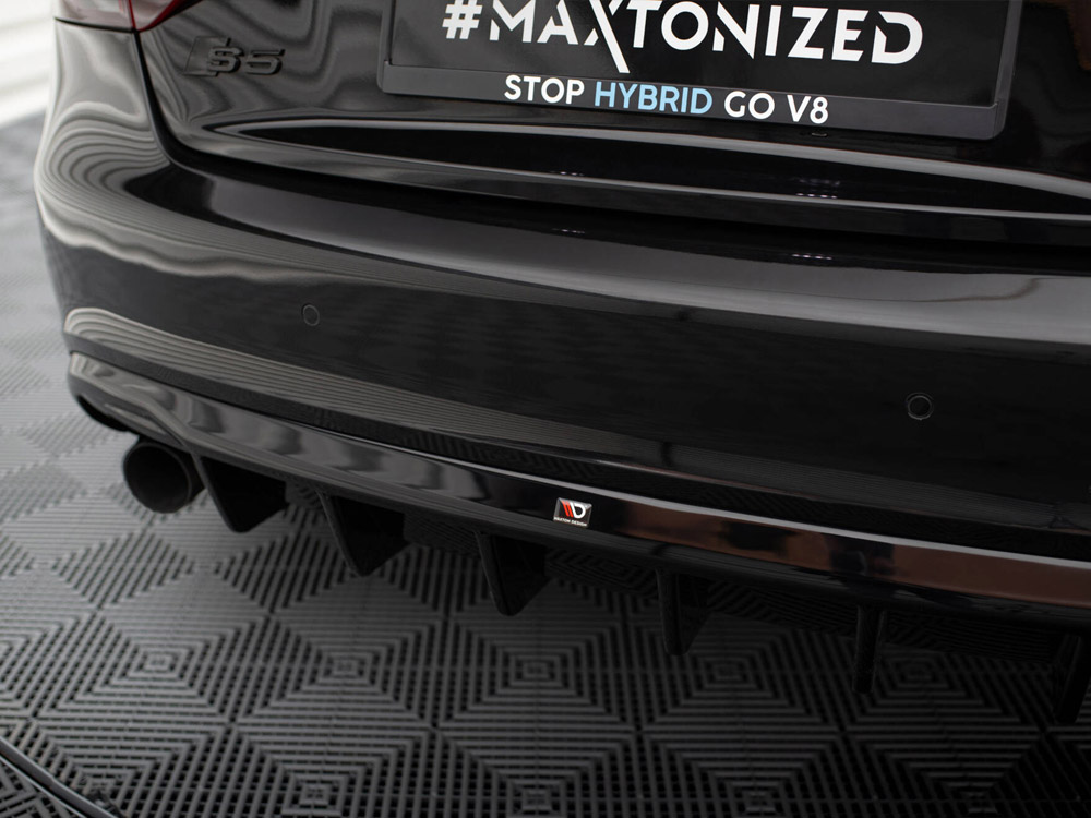 Maxton rear valance audi a5 coupe/cabrio s-line 8t (version with single exhausts on both sides) 5 Maxton rear valance audi a5 coupe/cabrio s-line 8t (version with single exhausts on both sides) - image 5