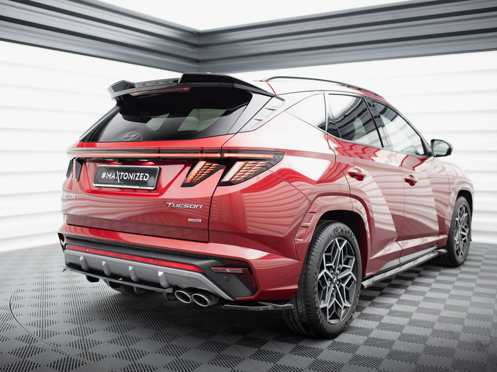 Maxton spoiler cap 3d hyundai tucson n-line mk4 2 Maxton spoiler cap 3d hyundai tucson n-line mk4 - image 2