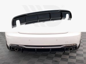 Maxton Rear Valance Audi A5 Coupe 8T Facelift Models (Version with Single Exhausts on Both Sides)