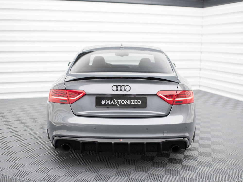 Maxton rear valance audi a5 s-line coupe/sportback 8t facelift models (version with single exhausts on both sides) 2 Maxton rear valance audi a5 s-line coupe/sportback 8t facelift models (version with single exhausts on both sides) - image 2