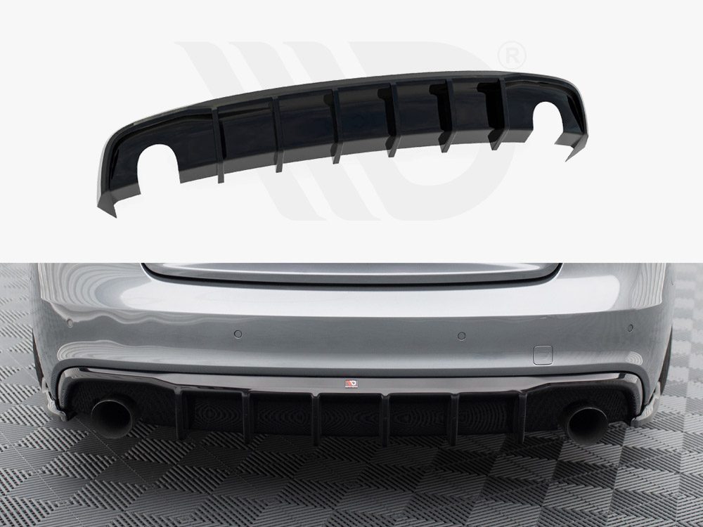 Maxton rear valance audi a5 s-line coupe/sportback 8t facelift models (version with single exhausts on both sides) 1 Maxton rear valance audi a5 s-line coupe/sportback 8t facelift models (version with single exhausts on both sides)