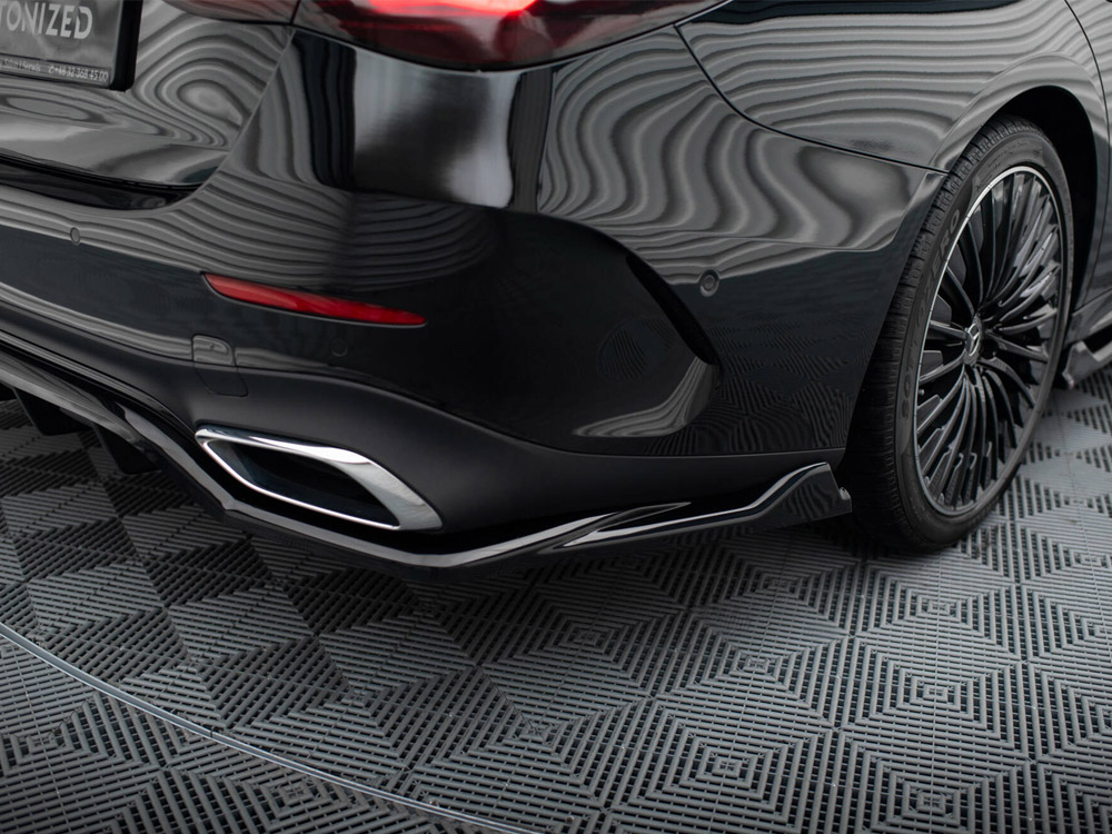 Maxton rear splitter (vertical bars) mercedes-benz e amg-line w214 5 Maxton rear splitter (vertical bars) mercedes-benz e amg-line w214 - image 5