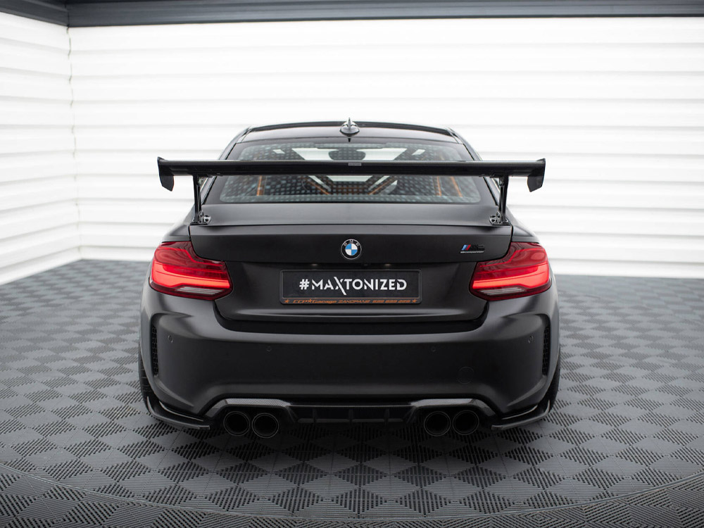 Maxton carbon spoiler with external brackets uprights bmw m2 f87 3 Maxton carbon spoiler with external brackets uprights bmw m2 f87 - image 3