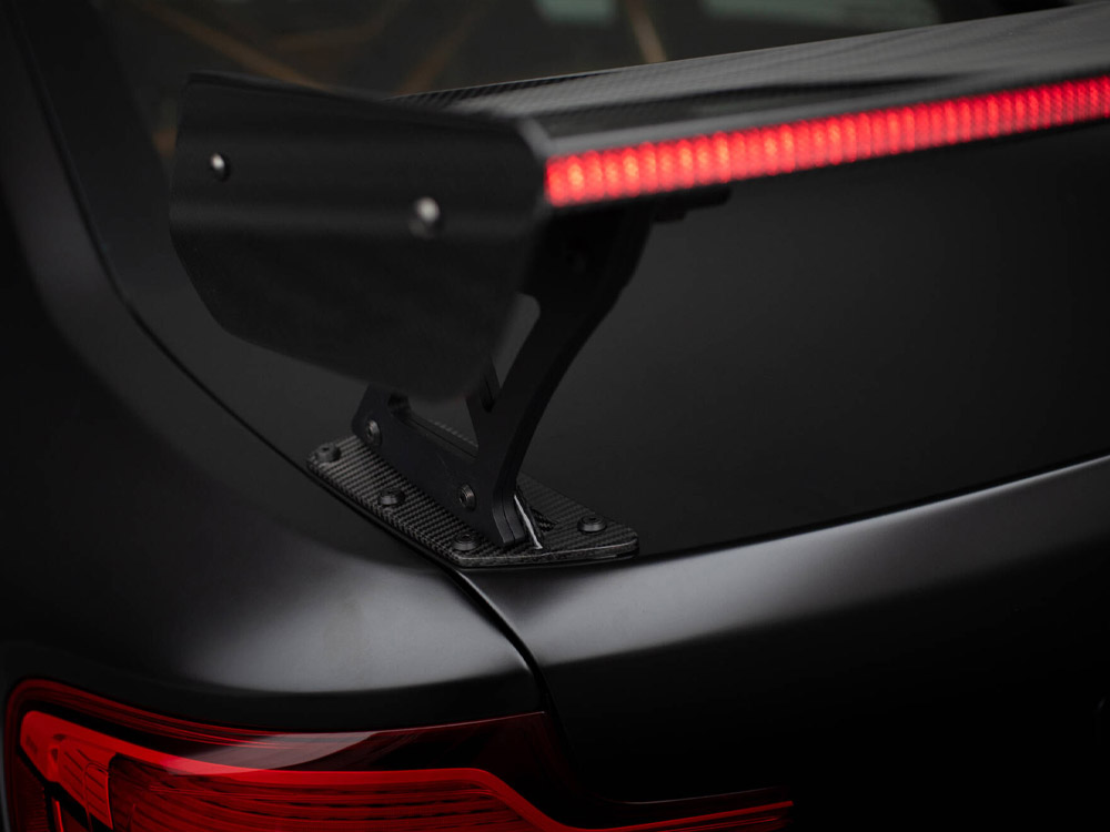 Maxton carbon spoiler with external brackets uprights + led for bmw m2 f87 19 Maxton carbon spoiler with external brackets uprights + led for bmw m2 f87 - image 19