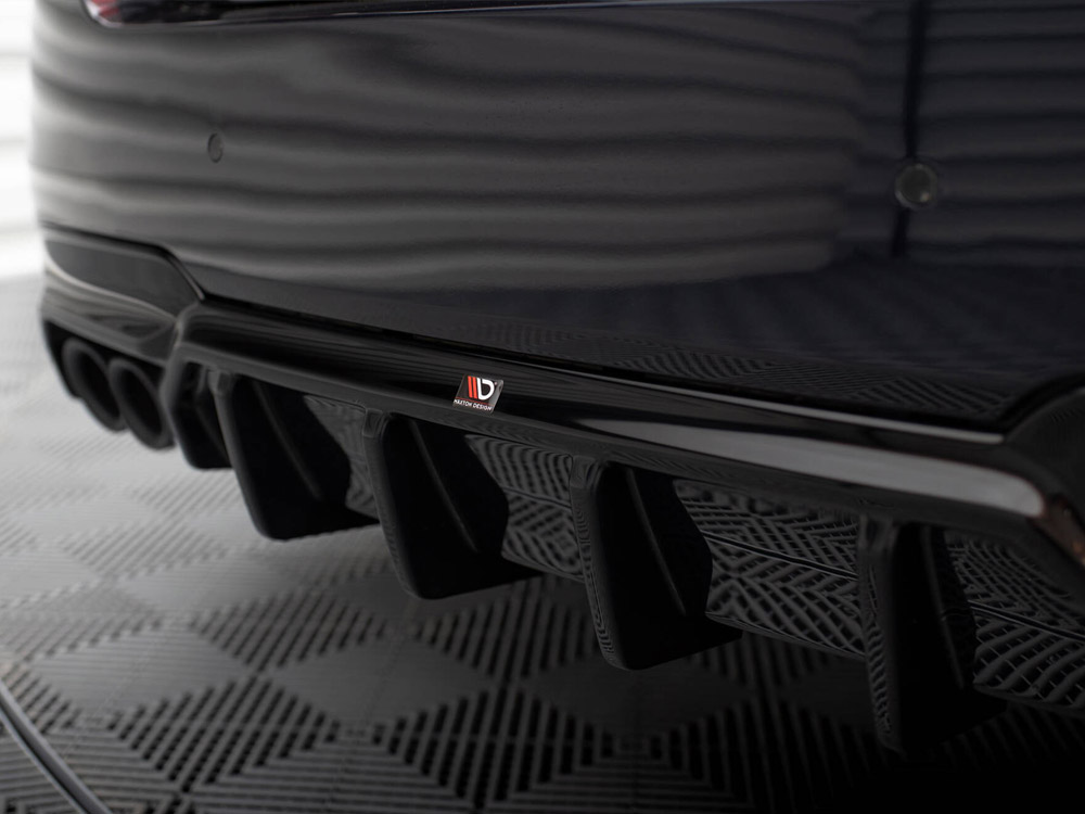 Maxton rear valance v2 bmw 5 series m-pack f10/f11 (version with two double exhausts) 4 Maxton rear valance v2 bmw 5 series m-pack f10/f11 (version with two double exhausts) - image 4