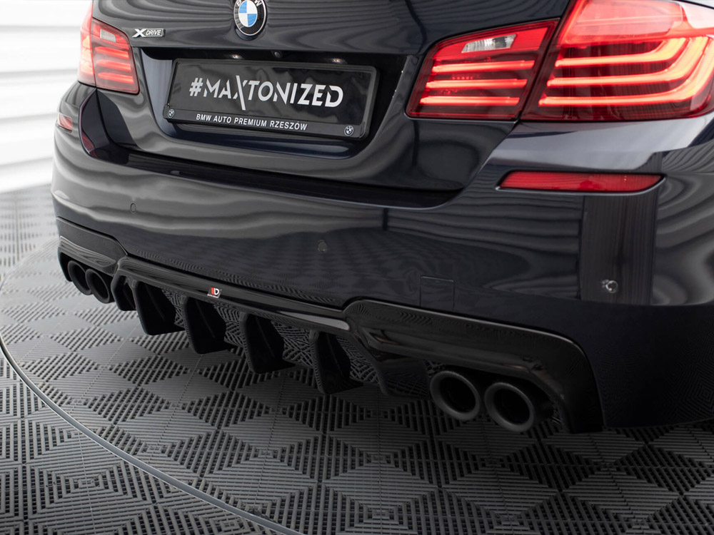 Maxton rear valance v2 bmw 5 series m-pack f10/f11 (version with two double exhausts) 3 Maxton rear valance v2 bmw 5 series m-pack f10/f11 (version with two double exhausts) - image 3