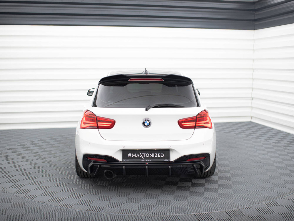Maxton rear valance v3 bmw 1 series m-pack f20 facelift models (version with single exhaust on one side) 3 Maxton rear valance v3 bmw 1 series m-pack f20 facelift models (version with single exhaust on one side) - image 3