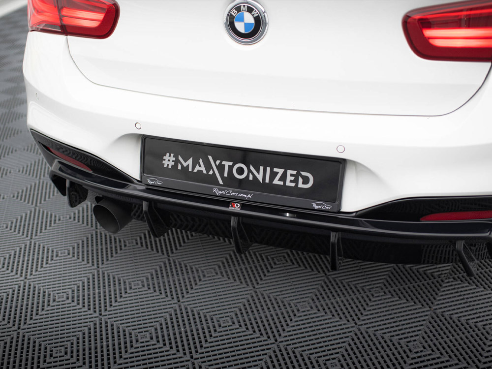 Maxton rear valance v3 bmw 1 series m-pack f20 facelift models (version with single exhaust on one side) 4 Maxton rear valance v3 bmw 1 series m-pack f20 facelift models (version with single exhaust on one side) - image 4