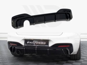 Maxton Rear Valance V3 BMW 1 Series M-Pack F20 Facelift Models (Version with Single Exhaust on One Side)