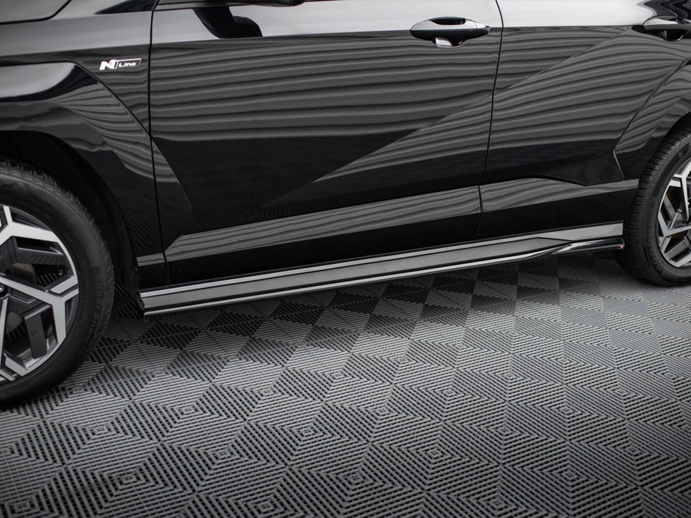 Maxton side skirts diffusers hyundai kona n-line mk2 3 Maxton side skirts diffusers hyundai kona n-line mk2 - image 3