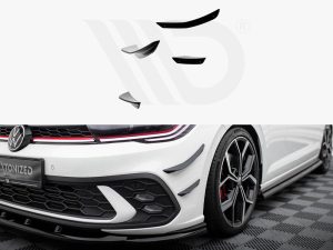 Maxton Front Bumper Wings (Canards) Volkswagen Polo GTI Mk6 Facelift Models