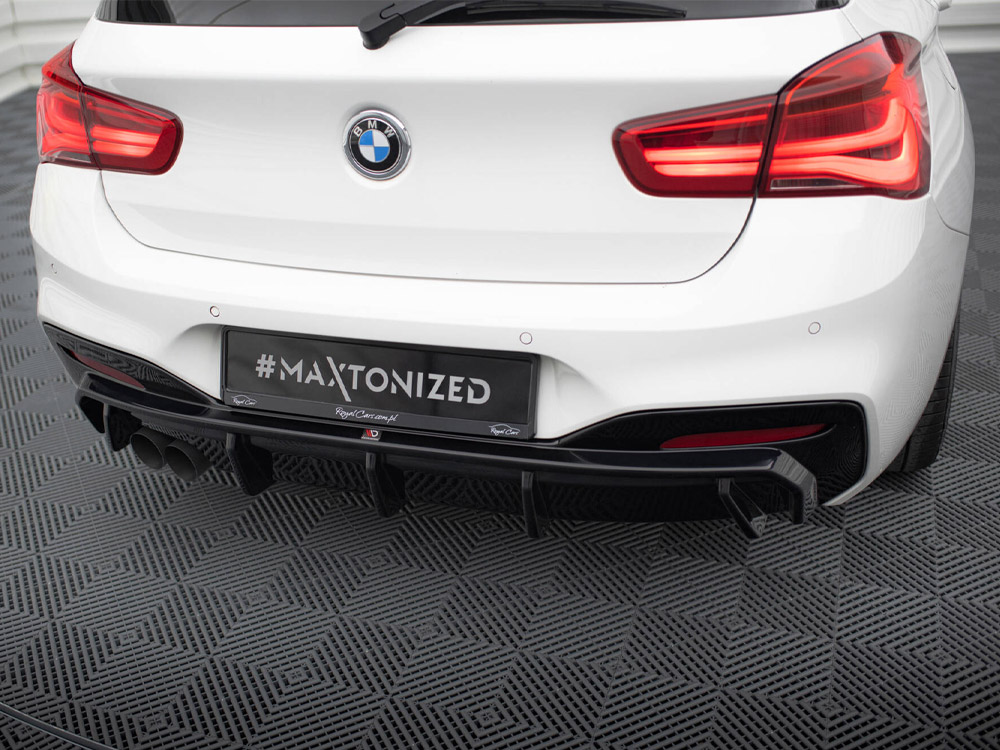 Maxton rear valance v3 bmw 1 series m-pack f20 facelift models (single side dual exhaust version) 4 Maxton rear valance v3 bmw 1 series m-pack f20 facelift models (single side dual exhaust version) - image 4
