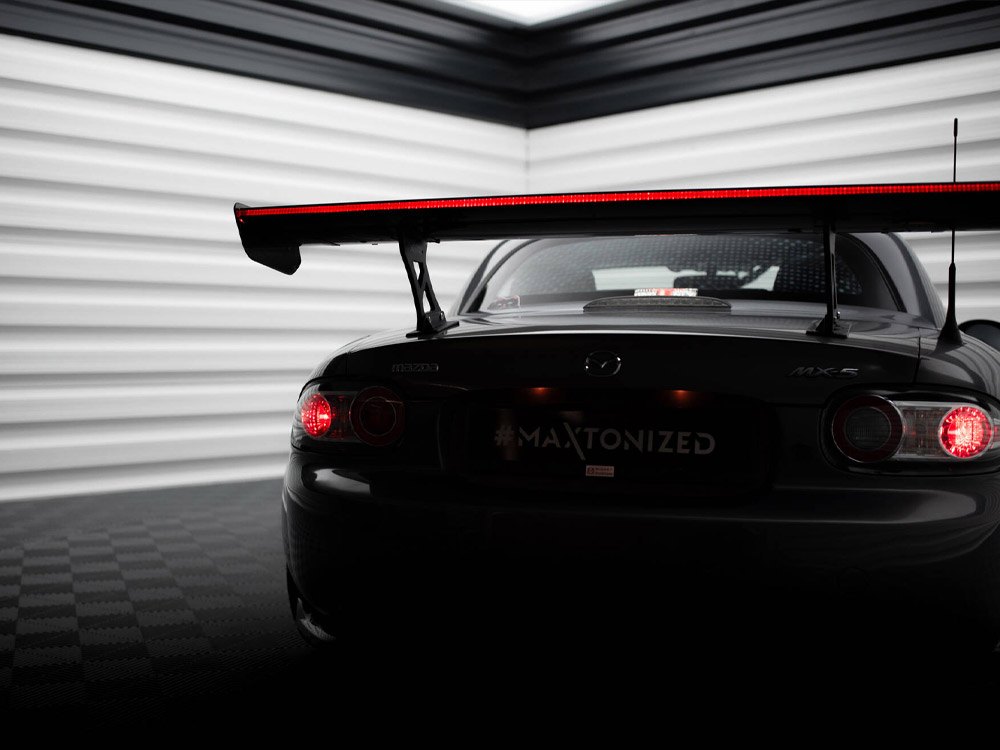 Maxton carbon spoiler with led for mazda mx5 hardtop nc (mk3) 16 Maxton carbon spoiler with led for mazda mx5 hardtop nc (mk3) - image 16