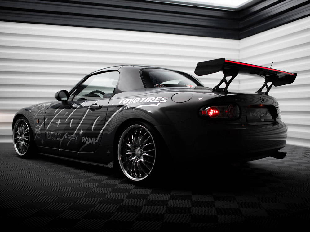 Maxton carbon spoiler with led for mazda mx5 hardtop nc (mk3) 3 Maxton carbon spoiler with led for mazda mx5 hardtop nc (mk3) - image 3