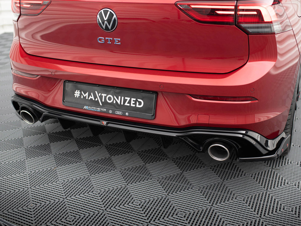 Maxton rear valance + exhaust ends imitation for volkswagen golf gte mk8 5 Maxton rear valance + exhaust ends imitation for volkswagen golf gte mk8 - image 5