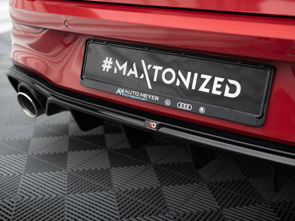 Maxton rear valance + exhaust ends imitation for volkswagen golf gte mk8 6 Maxton rear valance + exhaust ends imitation for volkswagen golf gte mk8 - image 6
