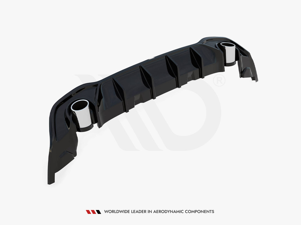 Maxton rear valance + exhaust ends imitation for volkswagen golf gte mk8 8 Maxton rear valance + exhaust ends imitation for volkswagen golf gte mk8 - image 8