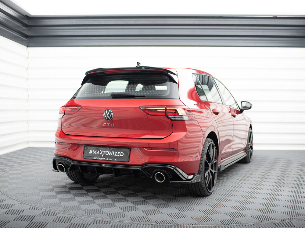 Maxton rear valance + exhaust ends imitation for volkswagen golf gte mk8 2 Maxton rear valance + exhaust ends imitation for volkswagen golf gte mk8 - image 2