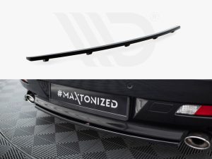 Maxton Central Rear Splitter (Vertical Bars) BMW 6 Series Coupe/Cabrio (E63/E64)