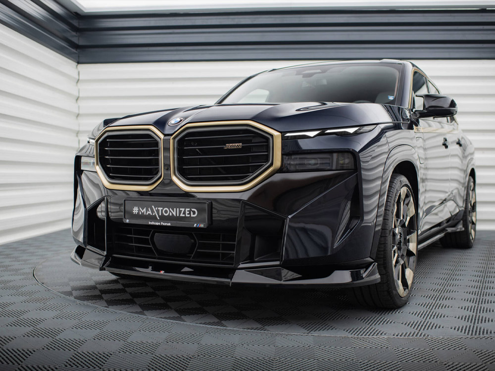 Maxton front splitter v2 bmw xm g09 2 Maxton front splitter v2 bmw xm g09 - image 2